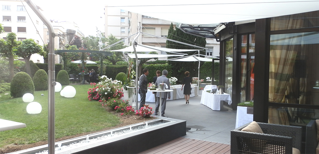 Parc de l'hôtel Reine Astrid Lyon 6ème